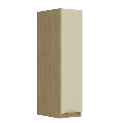 Armário Aéreo Cozinha 20 Cm Nanda 1 Porta Nature/Arenas - Tecno Mobili