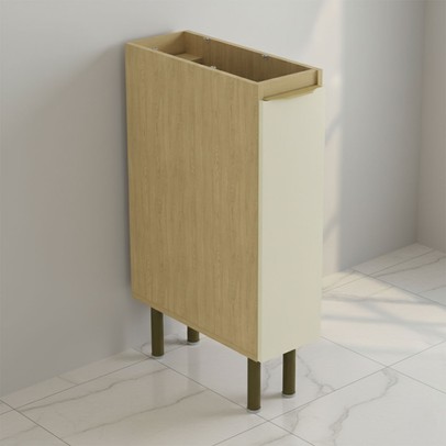 Balcão de Cozinha 20 Cm Nanda 1 Porta Nature/Arenas - Tecno Mobili