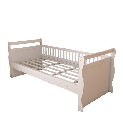 Cama Infantil Mary 100% Mdf Branco Brilho - Panorama Móveis