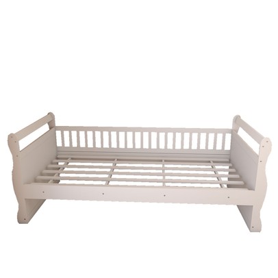 Cama Infantil Mary 100% Mdf Branco Brilho - Panorama Móveis