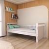 Cama Infantil Mary 100% Mdf Branco Brilho - Panorama Móveis