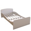 Cama Infantil Luau 100% Mdf Branco Brilho - Panorama Móveis