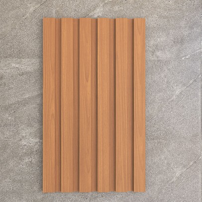 Painel Ripado para TV Aliance 100% Mdf Decoração 100 Cm Freijó/Marrom/Cinanomo - Panorama Móveis