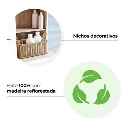 Cômoda Infantil Vanila 4 Gavetas Branco - Henn