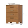 Cômoda B706 4 Gavetas Cinamomo - Briz