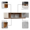 Rack para TV Até 86 Polegadas Domus 3 Portas Cinamomo/Off White - Henn