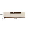 Rack para TV Até 86 Polegadas Domus 3 Portas Cinamomo/Off White - Henn