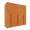Guarda-Roupa Casal Freya 6 Portas 6 Gavetas Cinamomo - Pnr Móveis