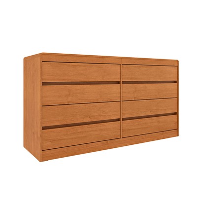 Cômoda ísis 8 Gavetas 100% Mdf 15mm Cinamomo - Pnr Móveis