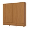 Guarda-Roupa Casal Imperial 6 Portas 9 Gavetas 100% Mdf Cinamomo - Henn