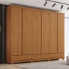 Guarda-Roupa Casal Imperial 6 Portas 9 Gavetas 100% Mdf Cinamomo - Henn
