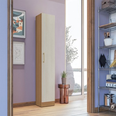 Armário Multiuso Lavanda 1 Porta Freijó - Kits Paraná