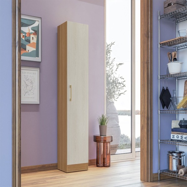 Armário Multiuso Lavanda 1 Porta Freijó - Kits Paraná