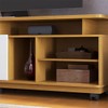 Rack para TV Até 75 Polegadas Jurerê 2 Portas Ripado Naturale/Off White Matte - Colibri