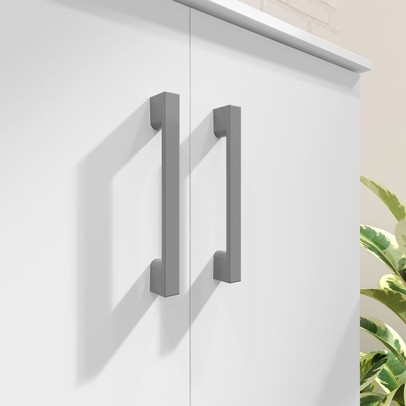 Armário Multiuso Brisa 2 Portas Branco - Kits Paraná