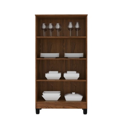 Armário Multiuso Brisa 2 Portas Nogueira - Kits Paraná