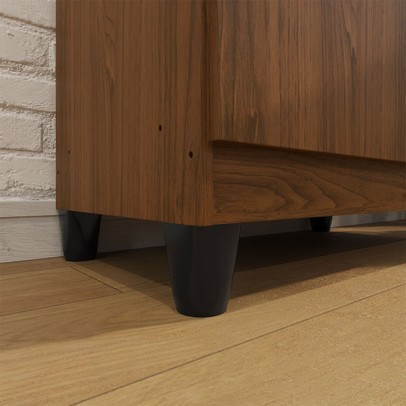 Armário Multiuso Brisa 2 Portas Nogueira - Kits Paraná