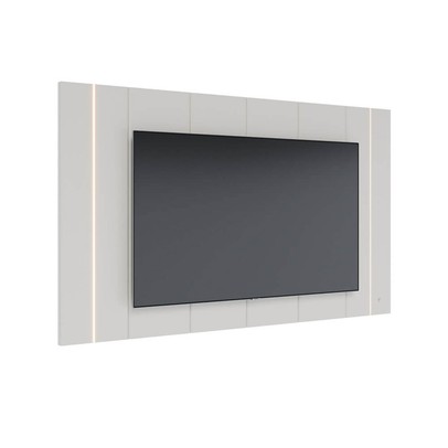Painel para TV Até 75 Polegadas Maggiore com Led Off White Matte - Colibri