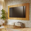 Painel para TV Até 65 Polegadas Amalfi Ripado com Led Naturale - Colibri