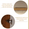 Armário Aéreo Cozinha 40 Cm Celeste1 Porta 100% Mdf Cinamomo/Off White - Mgm Móveis