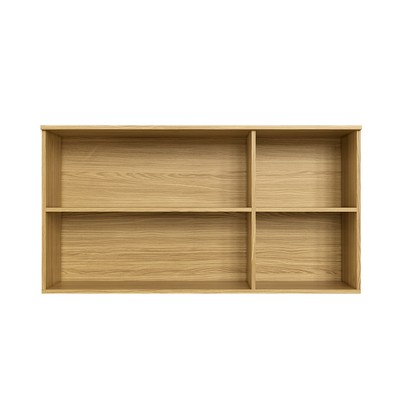 Armário Aéreo Cozinha 120 Cm Copenhague 3 Portas Ipê/Sabbia - Decibal