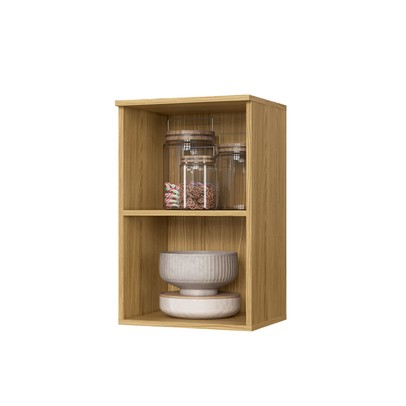 Armário Aéreo Cozinha 40 Cm Copenhague 1 Porta Ipê/Sabbia - Decibal
