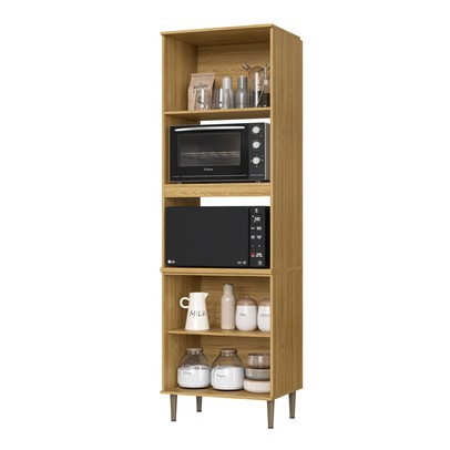 Torre Quente Copenhague 3 Portas Ipê/Sabbia - Decibal