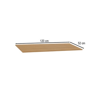 Tampo para Balcão 120 Cm Colors 100% Mdf Freijó - Kits Paraná