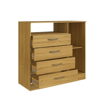 Cômoda 1 Porta 4 Gavetas Cm4143 Ipê - Decibal