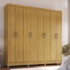 Guarda-Roupa Casal 8 Portas Rp1804 Ipê - Decibal