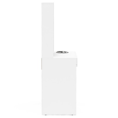 Penteadeira Camarim Lavínia para 7 Lâmpadas 1 Gaveta Branco - Politorno