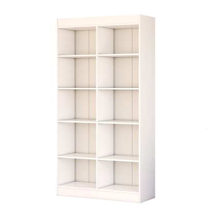 Armário Multiuso Dueto 4 Portas 8 Prateleiras Branco - Panorama Móveis