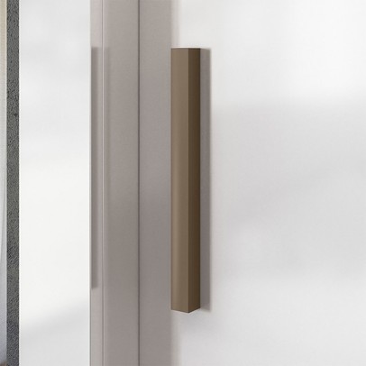 Guarda-Roupa Casal Office 3 Portas 2 Gavetas com Espelho Jequitiba/Off White - Pnr Móveis