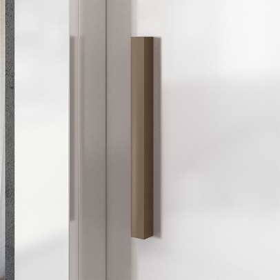 Guarda-Roupa Casal Office 3 Portas 2 Gavetas com Espelho Branco - Pnr Móveis