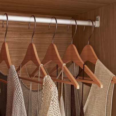 Guarda-Roupa Casal Santana 8 Portas 6 Gavetas Jatoba/Areia - Pnr Móveis