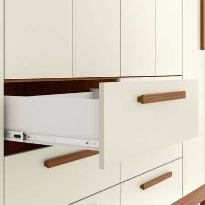Guarda-Roupa Casal Santana 8 Portas 6 Gavetas Jatoba/Areia - Pnr Móveis