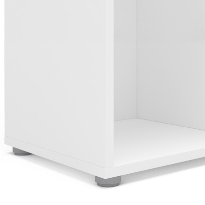 Estante para Livros Xangai 10 Prateleiras Branco - Politorno