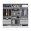 Guarda-Roupa Casal 12k 6 Portas 4 Gavetas Branco - Maxel