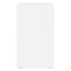 Mesa Escrivaninha Tijuca 90cm 2 Gavetas Branco - Politorno