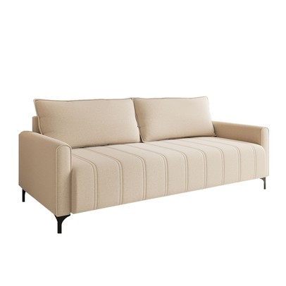 Sofá Living 3 Lugares Encanto Linho Bronze - Vian