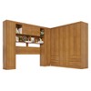Guarda-Roupa Casal Modulado Andorra 10 Portas 4 Gavetas Cinamomo - Pnr Móveis