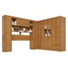 Guarda-Roupa Casal Modulado Andorra 10 Portas 4 Gavetas com Espelho Cinamomo - Pnr Móveis