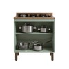 Balcão de Cozinha 80 Cm Conecta Frizz 2 Portas Mint - Geniaflex
