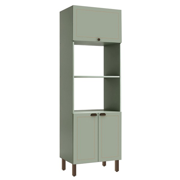 Torre Quente Conecta Frizz 3 Portas Mint - Geniaflex