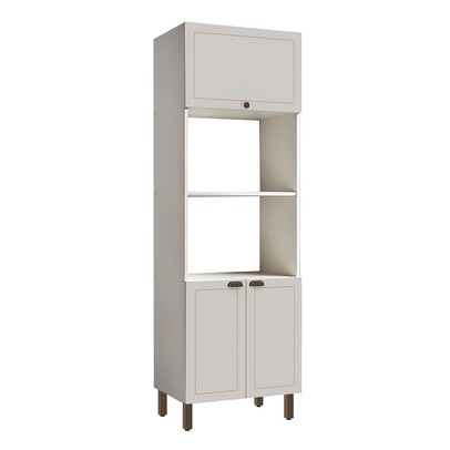 Torre Quente Conecta Frizz 3 Portas Branco - Geniaflex