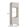 Torre Quente Conecta Frizz 3 Portas Branco - Geniaflex