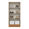 Armário Multiuso 2 Portas Cinamomo/Off White B14 - Henn