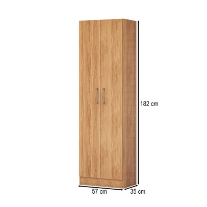 Armário Multiuso Vince 2 Portas Mel - Panorama Móveis