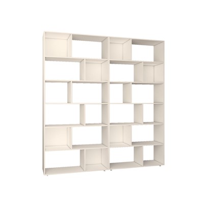 Estante para Livros Podcast 10 Prateleiras Branco - Panorama Móveis