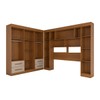 Guarda-Roupa Casal Modulado Madrid 10 Portas 4 Gavetas Cinamomo/Off White - Panorama Móveis